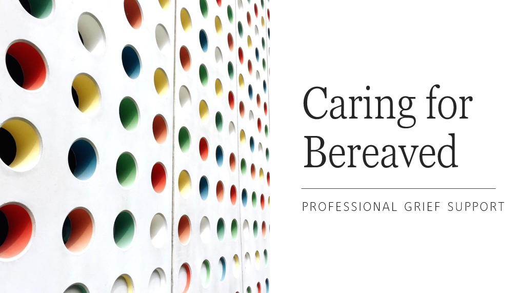 Caring for bereaved title slide